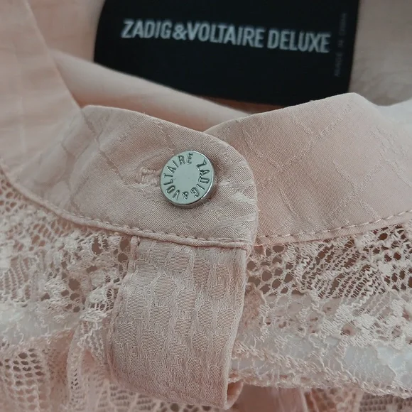 ZADIG & VOLTAIRE..RICY JAC SILK DRESS..SMALL - Picture 13 of 16